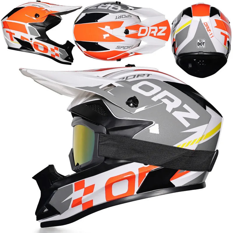 MTB Helmet Sports helmet Mtotocross Helmet Orz off-road riding helmets  men&