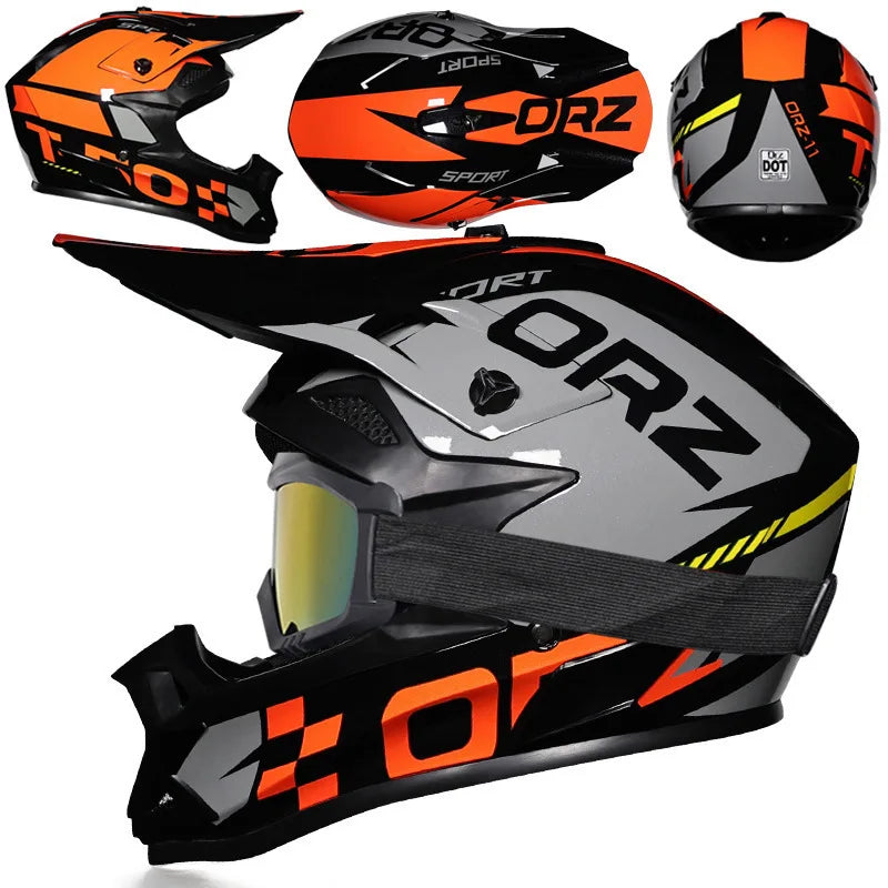 MTB Helmet Sports helmet Mtotocross Helmet Orz off-road riding helmets  men&