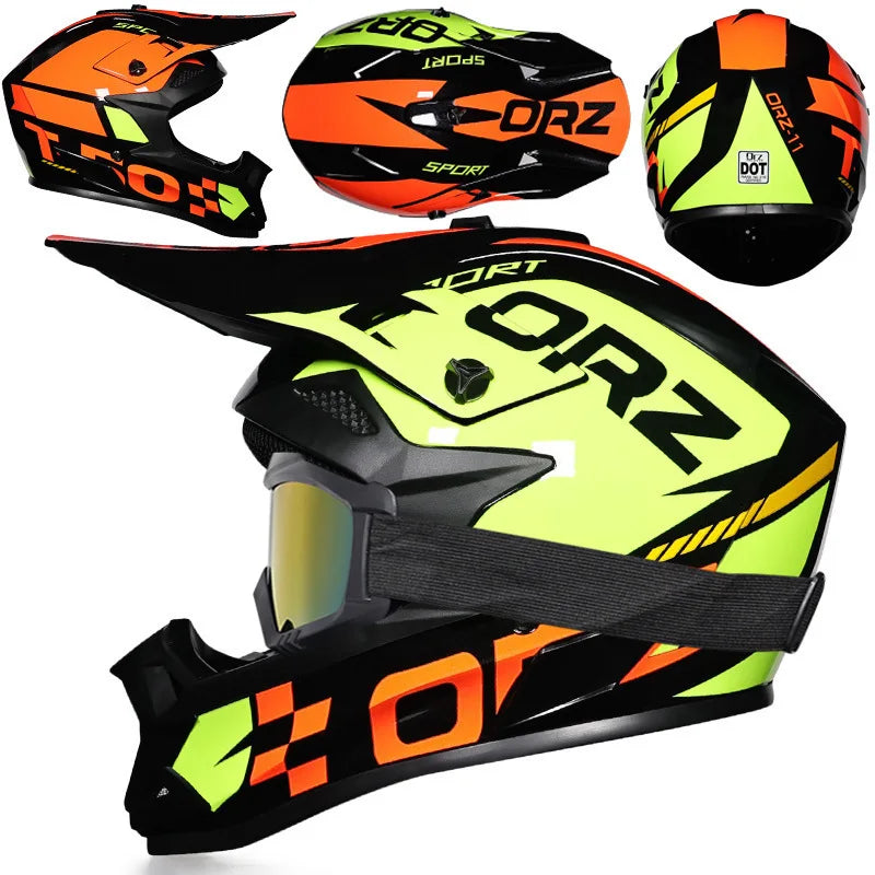 MTB Helmet Sports helmet Mtotocross Helmet Orz off-road riding helmets  men&