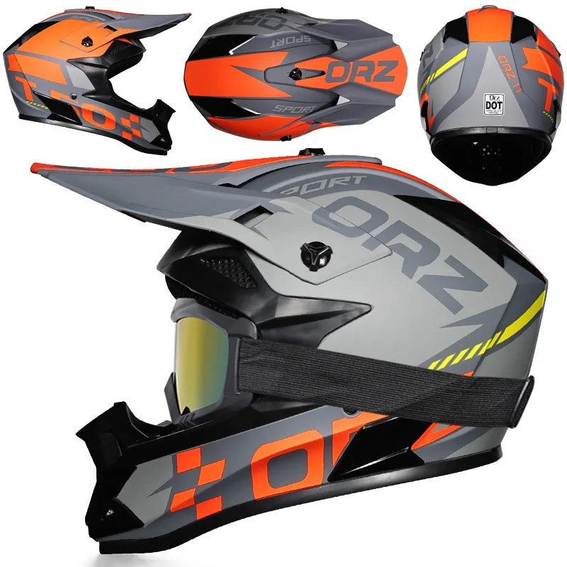 MTB Helmet Sports helmet Mtotocross Helmet Orz off-road riding helmets  men&