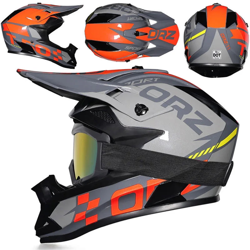 MTB Helmet Sports helmet Mtotocross Helmet Orz off-road riding helmets  men&