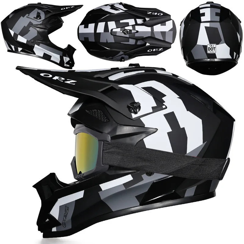 MTB Helmet Sports helmet Mtotocross Helmet Orz off-road riding helmets  men&